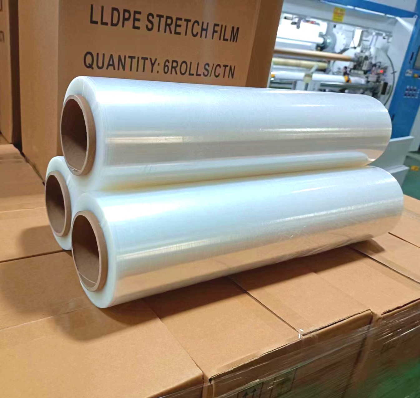 LLDPE прозрачный и черный 50cmx20micornx2kgs поддон Wrap/стретч-пленка/стретч-пленка